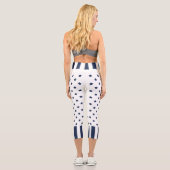 4. Juli Blue Stars High Waisted Capris (Rückseite)