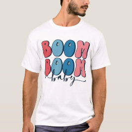 4. JULI BOOM BOOM BABY AMERICAN TYPOGRAPHY T-Shirt