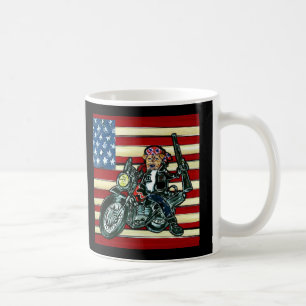 4. Juli - Born to be Wild Airedale Kaffeetasse
