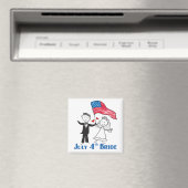 4. Juli Brautgeschenke Magnet (In Situ (Geschirrspüler))