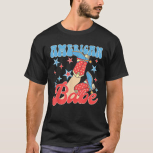 4. Juli Brautjungfer Junggesellinnenabschied Ameri T-Shirt