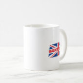 4. Juli britischer lustiger britischer Außenseiter Kaffeetasse (VorderseiteRechts)