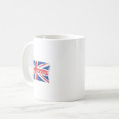 4. Juli britischer lustiger britischer Außenseiter Kaffeetasse (Vorderseite Links)