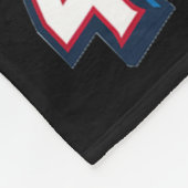4. Juli Byld Eagle American Flag Ind Fleecedecke (Ecke)
