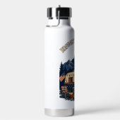 4. Juli Campinganhänger Berge Trinkflasche (rechts)