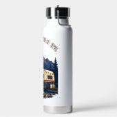 4. Juli Campinganhänger Berge Trinkflasche (Links)