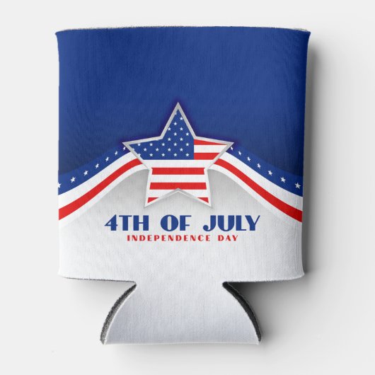 4. Juli Can Cooler Dosenkühler (Vorderseite)