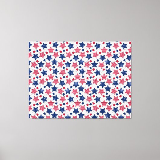 4. Juli Canvas Print Leinwanddruck (Vorderseite)
