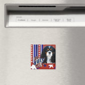 4. Juli - Cavalier - Tri-color Magnet (In Situ (Geschirrspüler))