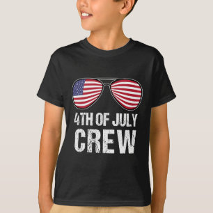 4. Juli-Crew passende Familien-Outfits Männer Frau T-Shirt