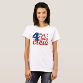 4. Juli Crew T - Shirt (Vorne ganz)