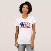 4. Juli Crew T - Shirt (Vorne ganz)