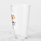 4. Juli Dackel Bier Glas (Links)