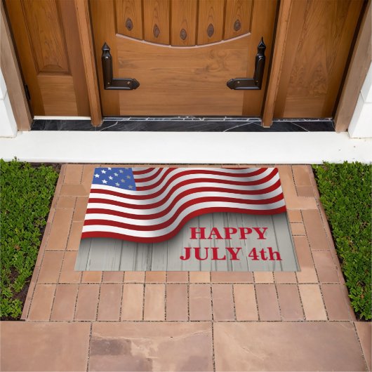 4. Juli Doormat Fußmatte (Außenbereich)