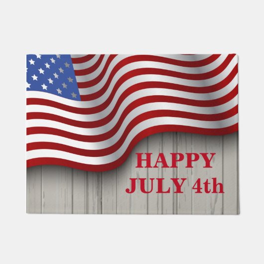 4. Juli Doormat Fußmatte (Vorderseite)