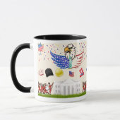4. Juli DoubleSide Print-Tasse Tasse (Links)