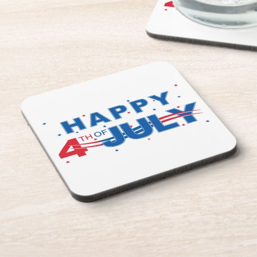 4. Juli Drink Untersetzer (Linke Seite)