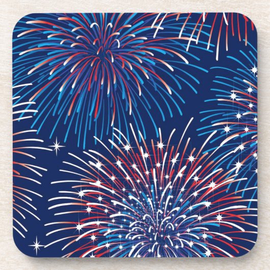 4. Juli Drink Untersetzer (Vorderseite)