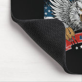 4. Juli Eagle merica America Independence Day Pat Mousepad (Ecke)