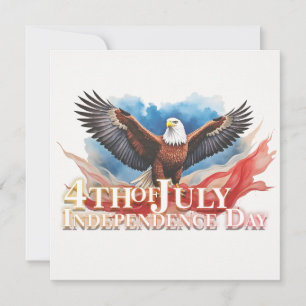 4. Juli Eagle - Patriotisches Kunstdesign