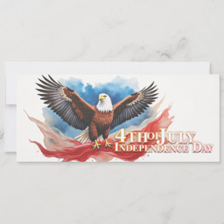 4. Juli Eagle - Patriotisches Kunstdesign