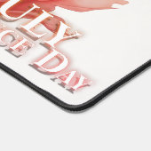 4. Juli Eagle - Patriotisches Kunstdesign Schreibtischunterlage (Ecke)