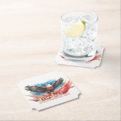 4. Juli Eagle - Patriotisches Kunstdesign Untersetzer (Vor Ort)