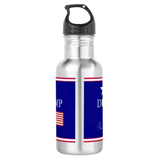 4. Juli Edelstahlflasche (Rückseite)