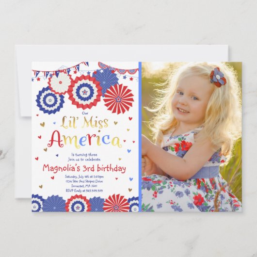 4. Juli Einladung (Vorderseite)