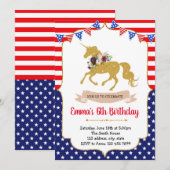 4. Juli Einladung (Vorne/Hinten)