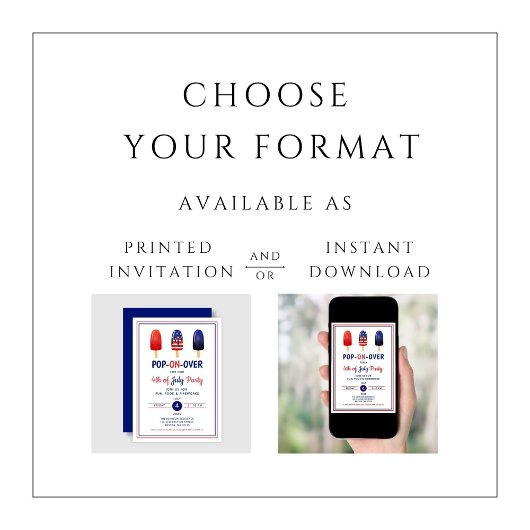 4. Juli Einladung