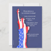 4. Juli Einladung, Freiheitsstatue Einladung (Vorderseite)