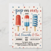 4. Juli Einladung Unabhängigkeitstag Party Invi (Vorderseite)