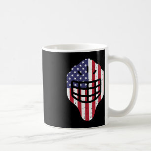 4. Juli Eishockey Helmet Amerika Flagge Amerika Bo Kaffeetasse