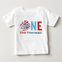4. Juli Erster Geburtstag Baby T - Shirt