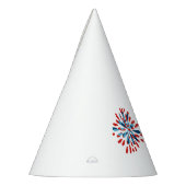 4. Juli Erster Geburtstag Partyhütchen (Links)