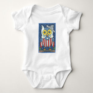 4. JULI-EULE-BABY-JERSEY-BODYSUIT Weiß Baby Strampler