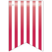 4. Juli, Fahne, Rot, Weiß und Blau Jagd Wimpelkette (Dritte Fahne)