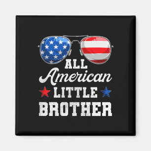 4. Juli Familien-Shirt amerikanisch klein Magnet