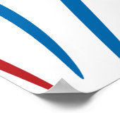 4. Juli FamilienSummer Annual GRILLEN Party Poster (Ecke)