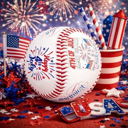 4. Juli Familientreffen Baseball