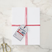 4. Juli-Feier für Golfer Geschenkanhänger (Mit Garn)