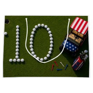 4. Juli-Feier für Golfer Große Geschenktüte