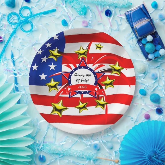 4. Juli Feier Party Paper Teller (Party)