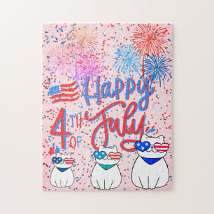 4. Juli Feier Puzzle