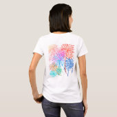 4. Juli Feier T-Shirt (Schwarz voll)