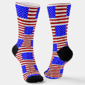 4. Juli Feier - US-Flagge Socken (Gewinkelt)