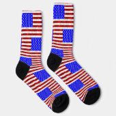 4. Juli Feier - US-Flagge Socken (Rechts)