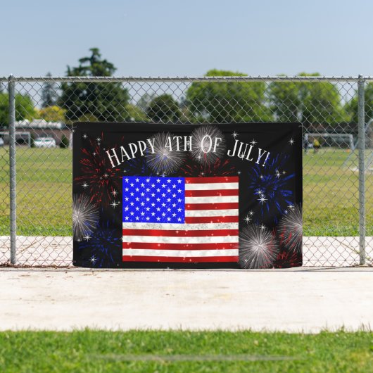 4. Juli-Feier - USA-Flagge Banner (InSitu)