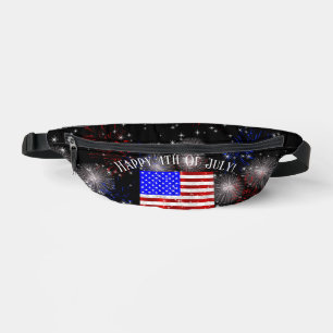 4. Juli-Feier - USA-Flagge  Bauchtasche